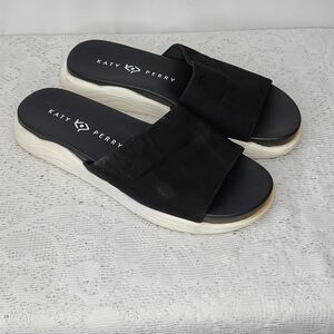 Katy Perry The Phoebe slip on platform sandals slides 7.5